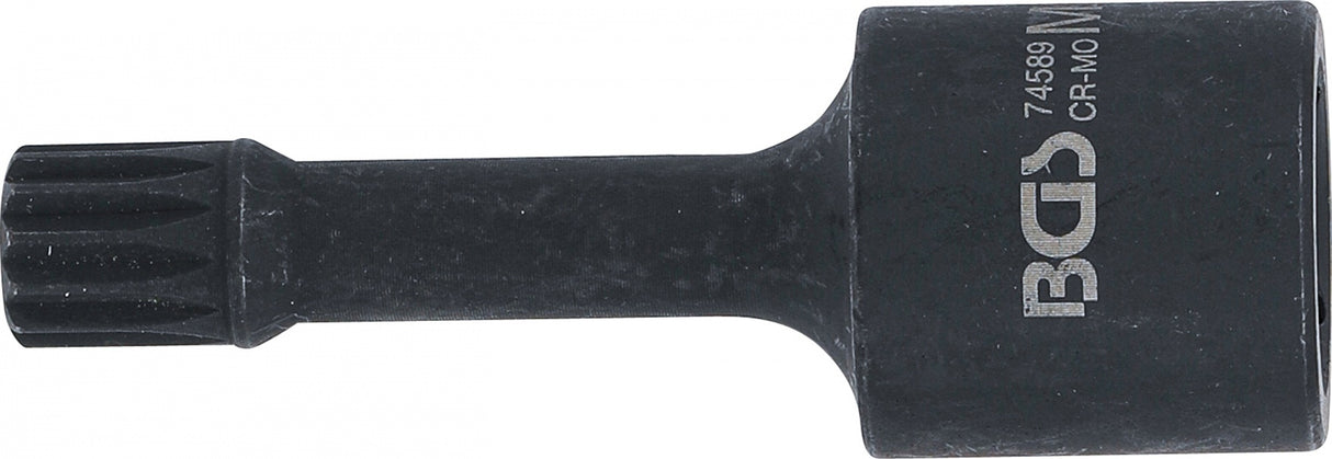 Specialus smūginis antgalis | Ilgis 72 mm | 12,5 mm (1/2") | Spline (XZN) M12 | VAG (74589)