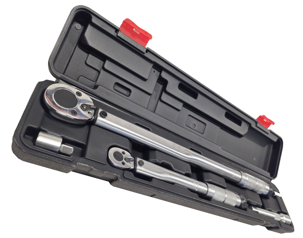 Dinamometrinių raktų rinkinys |  6.3 mm (1/4") / 12.5 mm (1/2") | 5 vnt. (TW1412)