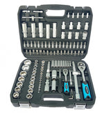 Įrankių rinkinys | 6.3 mm (1/4") + 12.5 mm (1/2") | 108 vnt. (ES78108)