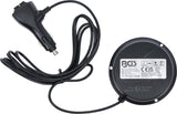 Besisukantis įspėjamasis švyturėlis | geltonas | su magnetu | 12 V / 24 V | Ø 130 mm (70342)