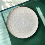 Lėkštė SALSA | balta | blizgi | keramika | Ø27CM (69983)