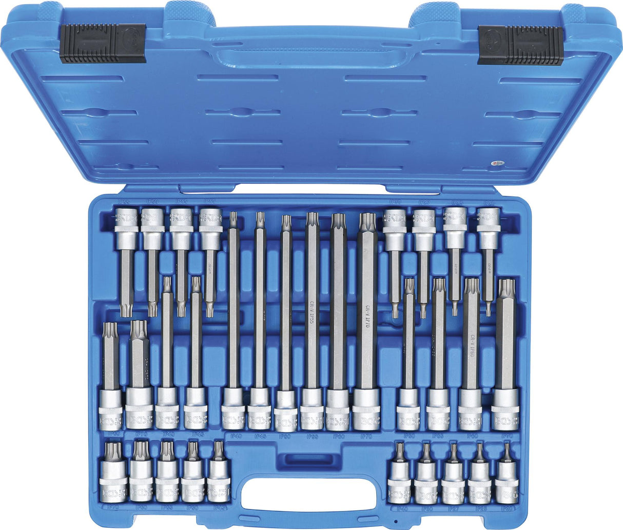 Antgalių rinkinys | 12.5 mm (1/2") | TP-Star (Torx Plus) TP20 - TP70 | 32 vnt. (5190)