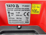 Savaeigis benzininis traktoriukas | kombinuota vejapjovė | 10KW. 107 cm (YT-85551)