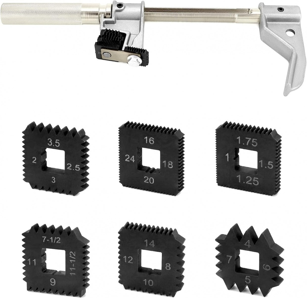 Universalus išorinio sriegio gaudytojas / atnaujintojas | Ø 35 - 130 mm (H7798)