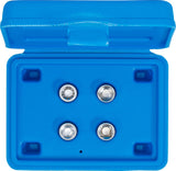 Pentagon galvučių rinkinys stabdžių remontui 4 vnt. | magnetinės (9412)