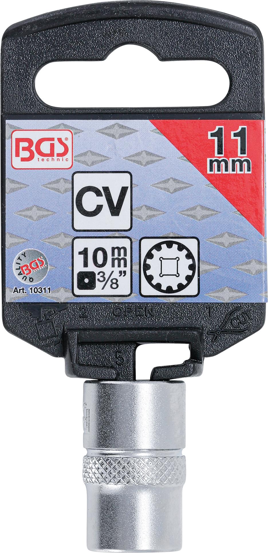 Galvutė daugiafunkcinė 3/8", 11 mm (10311)