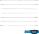 Atsuktuvų rinkinys su keičiamomis mentėmis | T-Star (Torx) / T-Star (Torx) su skyle | 8 vnt. (2326)