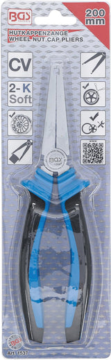 Ratų veržlių dangtelių replės | 200 mm (1537)