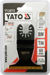 Priedas daugiafunkciniam įrankiui | BIM-TIN | 90 mm / 65 mm (YT-34713)