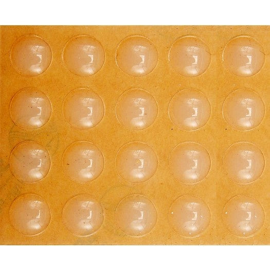 Lipnūs padukai baldams silikoniniai skaidrūs 10mm 20vnt. (74911)