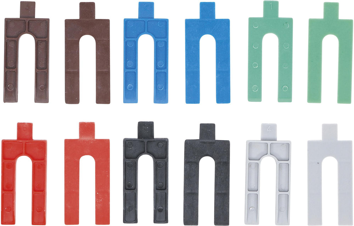 Plastikinių pleištų rinkinys | 24 vnt. (80724)