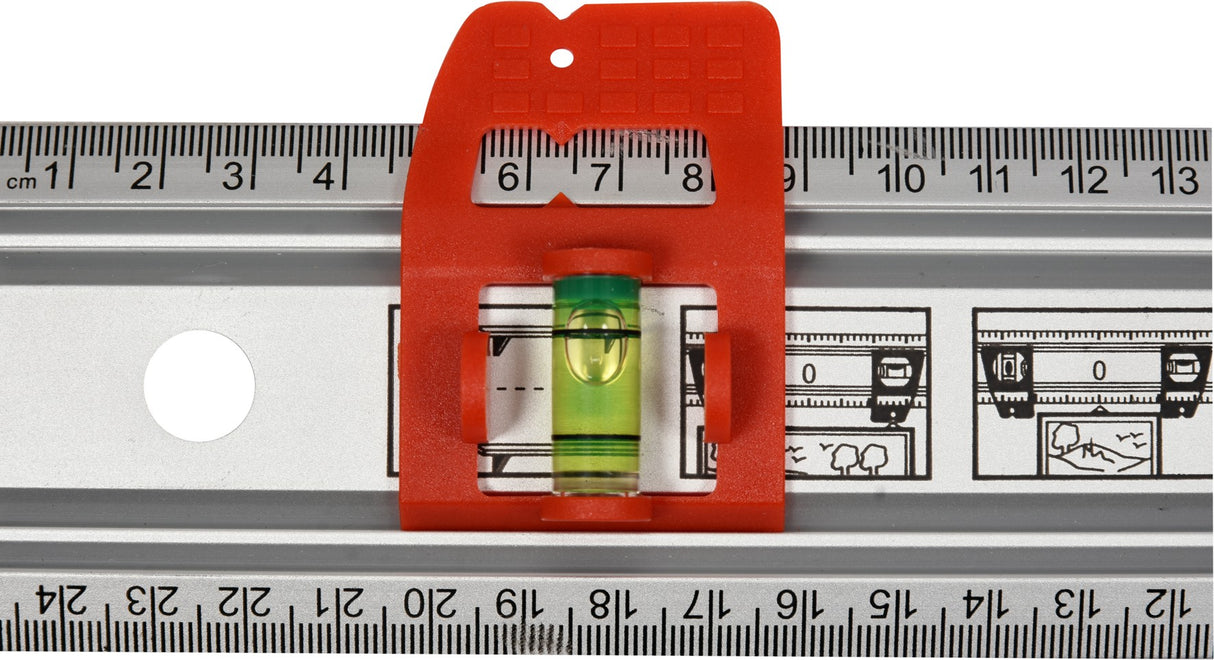 Liniuotė / gulsčiukas | aliuminė | 500 mm (YT-70713)
