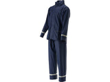 HEAVY DUTY RAINSUIT NAVY STRETCH S. 3XL (YT-79715)