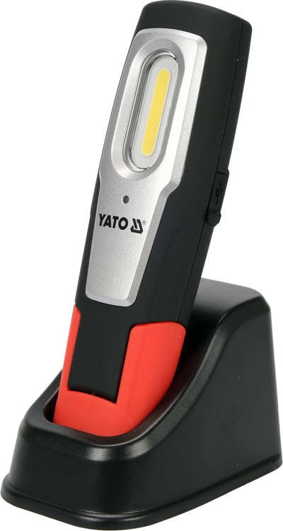 Аккумуляторная рабочая лампа | 6W COB, 600LM + 250LM, LI-ION 3.7V 2600MAH, IK07, IP54, CRI80