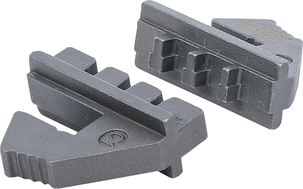 Laidų užspaudimo antgaliai neizoliuotiems laidams | replėms BGS 1410, 1411, 1412 (1410-C1)