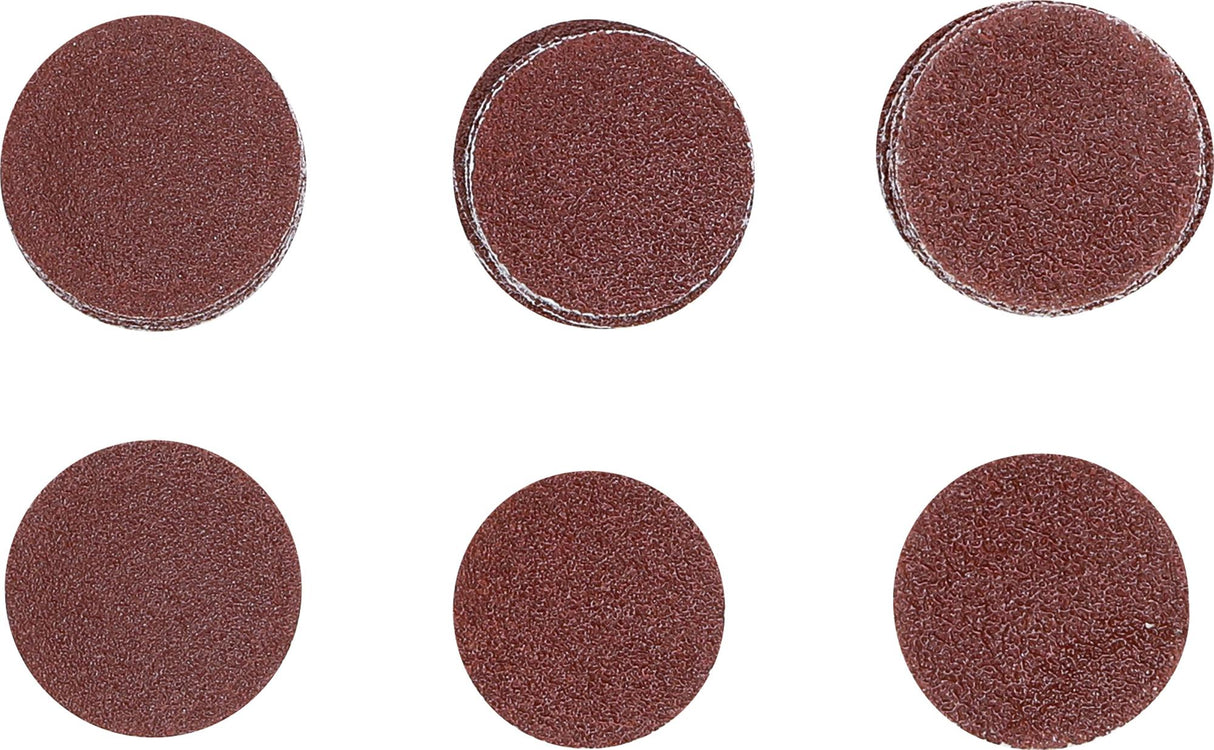 Šlifavimo padai / šlifavimo rinkinys | Ø 30 mm | K 60 - 80 - 120 | 30 vnt. (70193)
