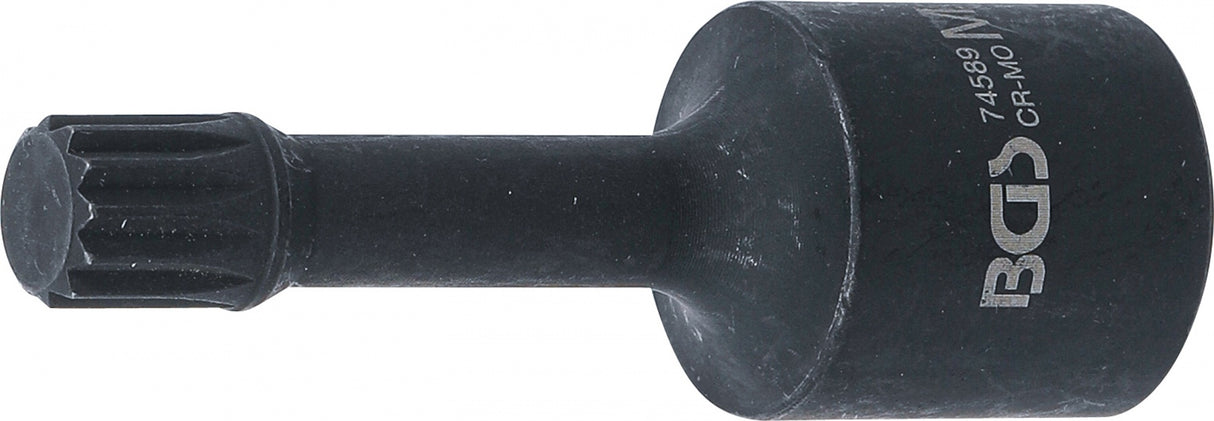 Specialus smūginis antgalis | Ilgis 72 mm | 12,5 mm (1/2") | Spline (XZN) M12 | VAG (74589)