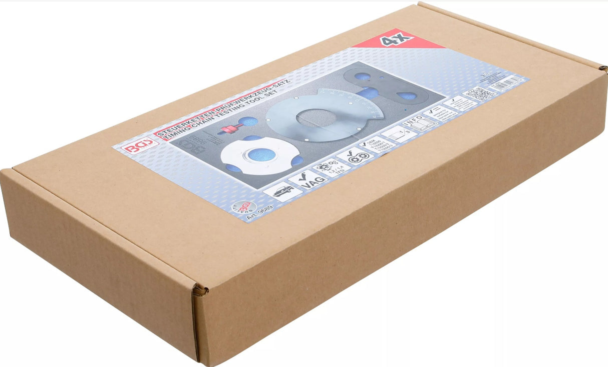 Grandinės patikrinimo / testavimo įrankių rinkinys | VAG 1.2 / 1.4 TFSi | 4 pcs. (9689)