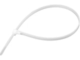 RELEASABLE CAB TIES 7,6X400MM 50PCS WHI (YT-70667)
