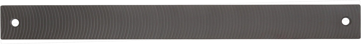 Dildė obliui kėbulo darbams | grubi | pusmėnulio formos | 350 x 35 x 4 mm (3217)