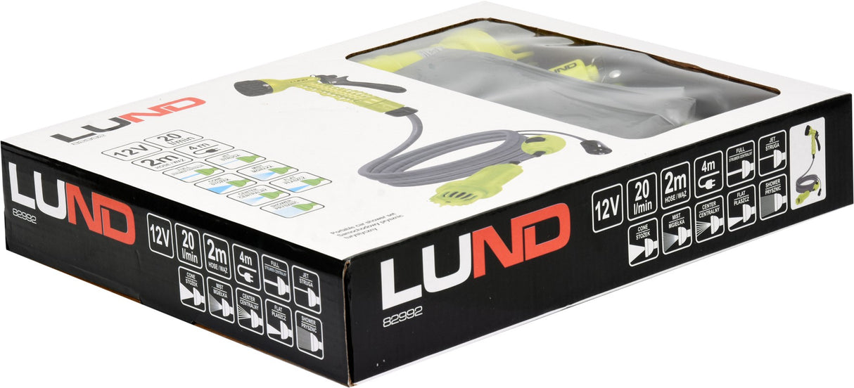 Nešiojama turistinė plovyklė / dušas | 12V | 20L / min (82992)