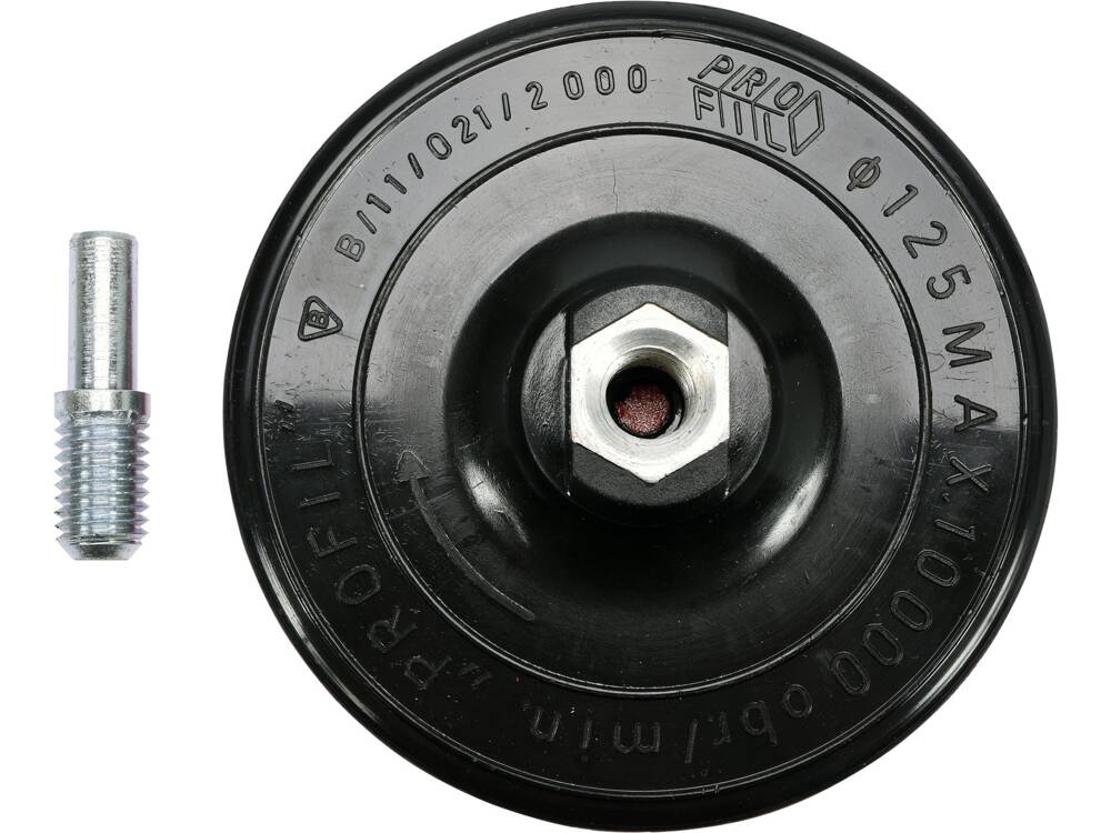 Padas su adapteriu velcro | M14 | 125 mm (08501)