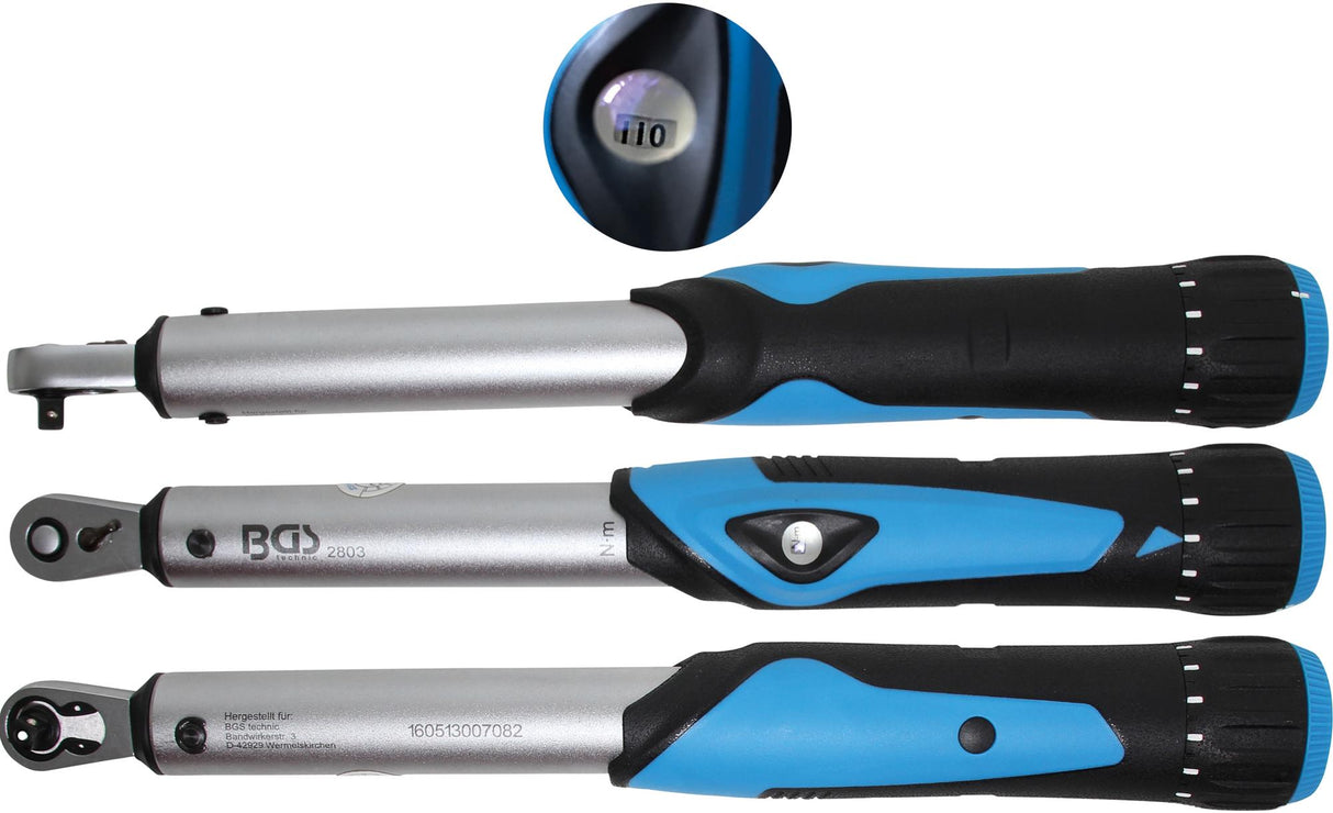 Dinamometrinis raktas | su skale | 6.3 mm (1/4") | 5 - 25 Nm (2803)