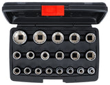 Multi-functional Socket Set | 12.5 mm (1/2") | 19 pcs (95101)