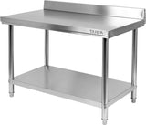 FOLDABLE WORK TABLE WITH BACKSPLASH (YG-09030)