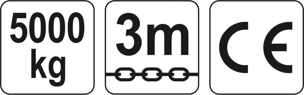 Grandininė gervė 3M, 5t (YT-58955)