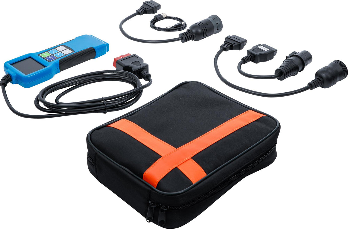 OBD 2 (EOBD) klaidų kodo diagnostikos įrankis | sunkvežimiams (74273)