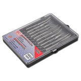 Deimantinių dildelių rinkinys | lenktos | 140 x 3 mm | 10 vnt. (1921)