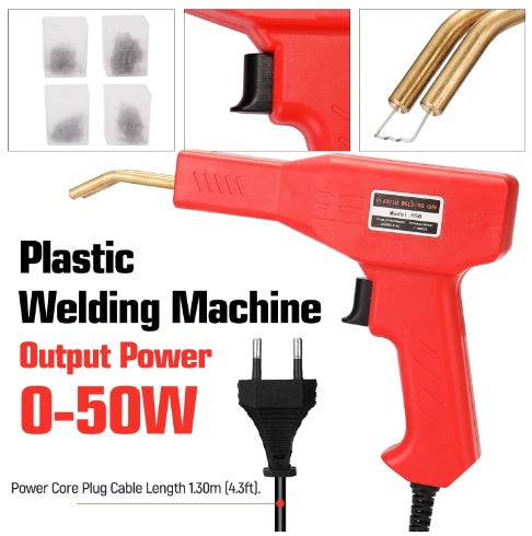 Plastiko remonto sistema / Karšto segiklio plastiko suvirinimo rinkinys (HSW40)