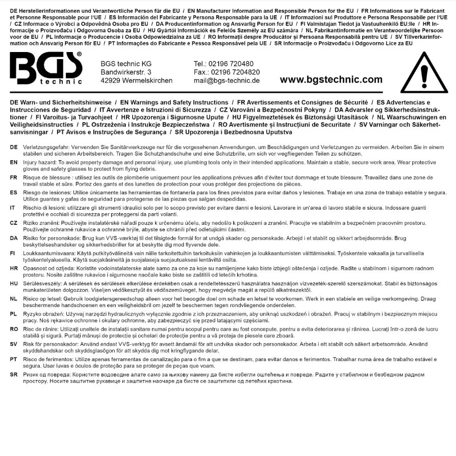 Radiatoriaus nuorinimo raktų rinkinys | 3 vnt. (50505)