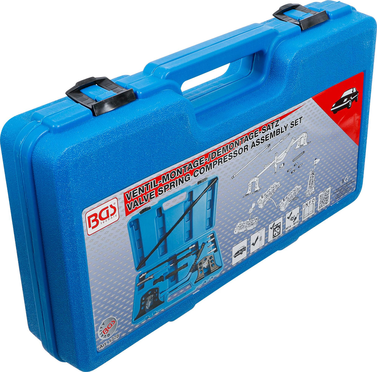 Vožtuvų nuspaudėjo komplektas pneumatinis | 13 vnt. (1778)