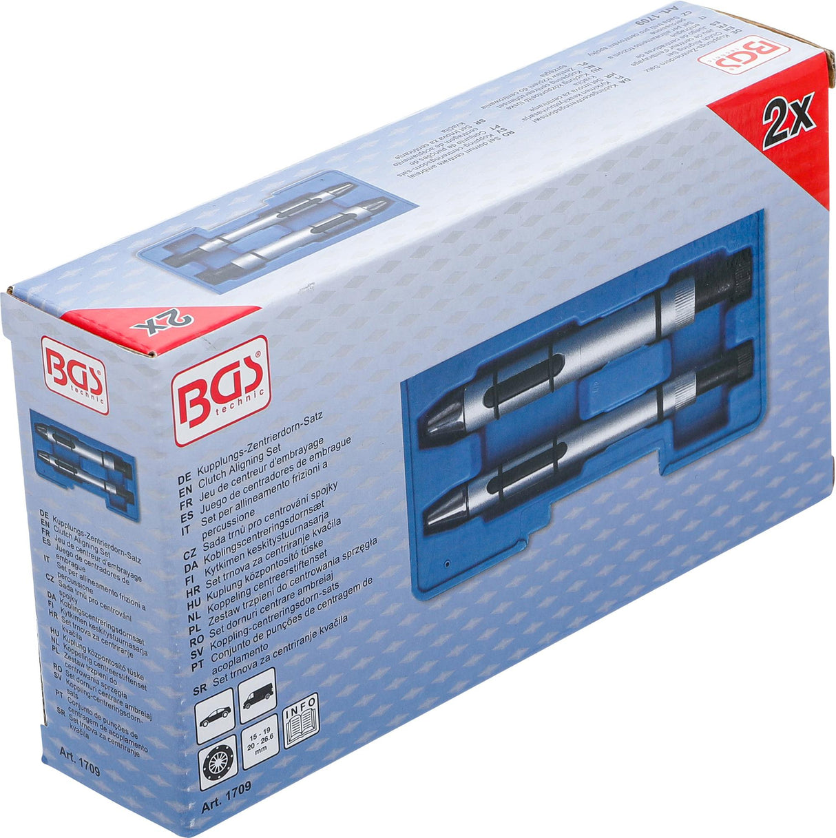 Sankabos išlyginimo / centravimo rinkinys | 2 vnt. (1709)