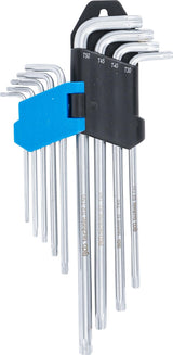 L tipo raktų rinkinys | labai ilgi | T-Star (Torx) T10 - T50 | 9 vnt. (793)