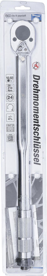 Raktas dinamometrinis | 12.5 mm (1/2") | 28 - 210 Nm (963)