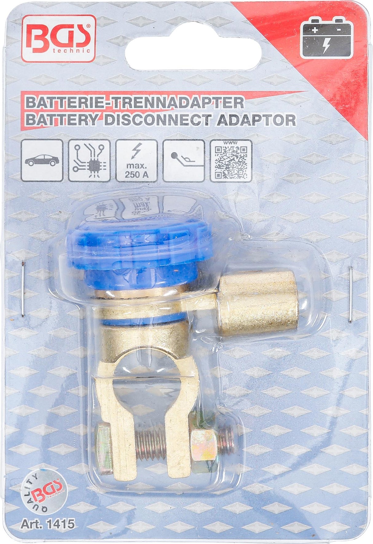 Automobilinis akumuliatoriaus atjungimo adapteris | kampinis (1415)