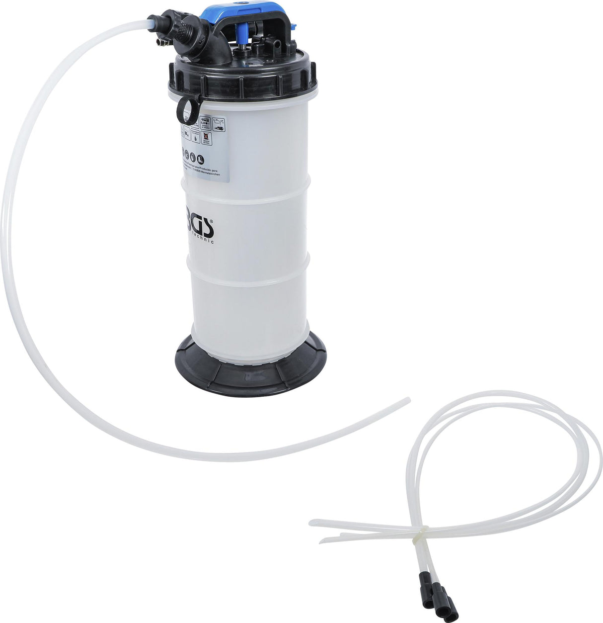 Skysčių išsiurbimo įrenginys | pneumatinis | 6 l (74396)