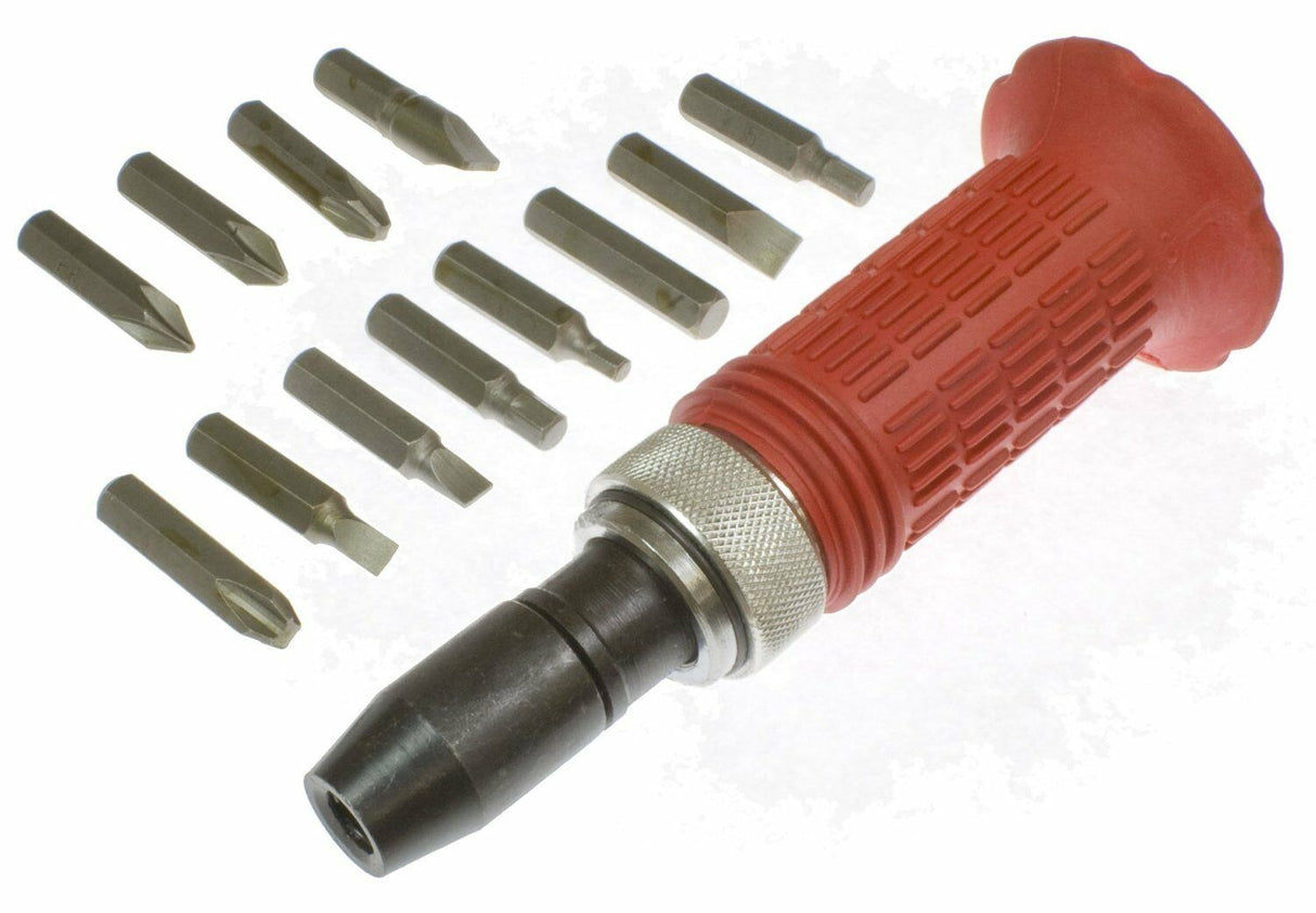 Ударная отвёртка со сменной головкой 1/2" | 13 бит