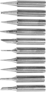 Litavimo antgalių rinkinys | tipas 900M | populiariausių formų | 10 vnt. (YT-82526)