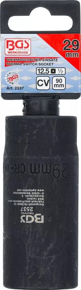 Galvutė termo movai | 12,5 mm (1/2") | 29 mm (2537)