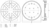 Guminis padas | auto keltuvams | Ø 125 mm (7054)