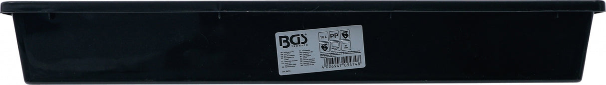 Vonelė (padonas) 565 mm x 420 mm x 80 mm skysčių nutekėjimui | 18 l (9474)