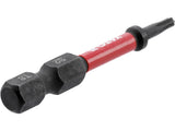 Antgaliai smūginiai | 6,3 mm (1/4") | S2 | T-Star (Torx) T8 | 2 vnt. (YT-78050)