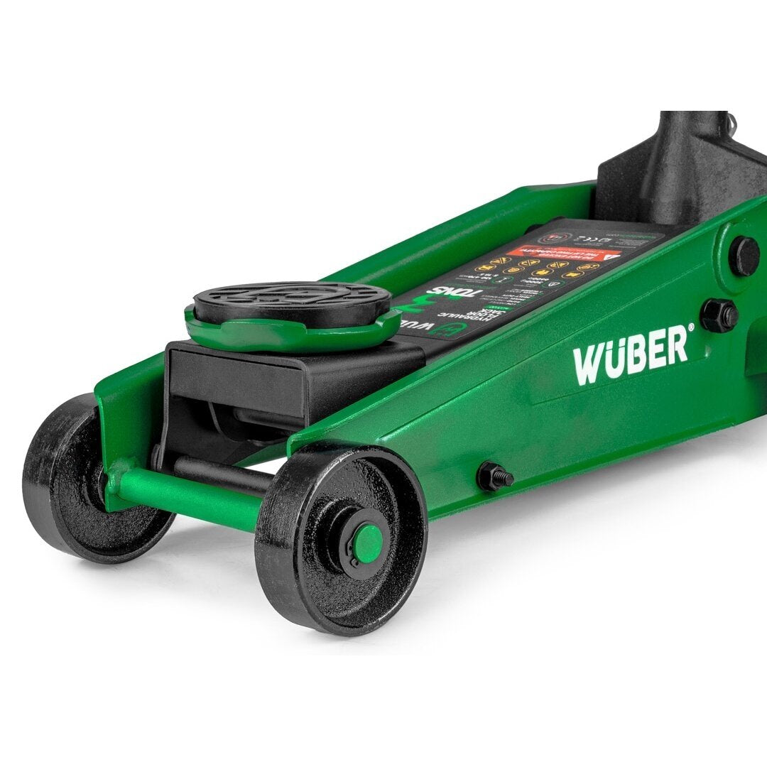 Domkratas su ratukais | hidraulinis | 2 gumos | 3 t (SK3026)