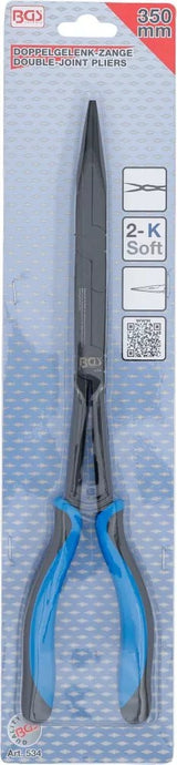 Replės ilgos tiesios | Dvigubu šarnyru | 350 mm (534)