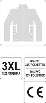 Striukė nuo lietaus | XXXL dydis (74628)