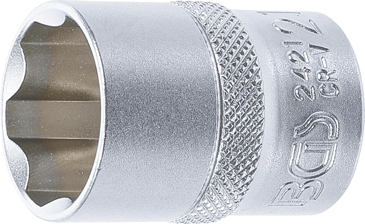 Galvutė šešiakampė | Super Lock | 12.5 mm (1/2") | 21 mm (2421)